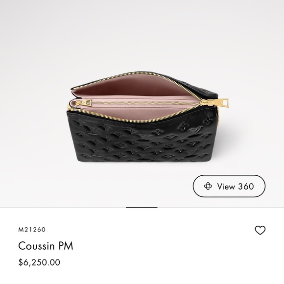 Louis Vuitton Black Coussin PM - Picture 9 of 10
